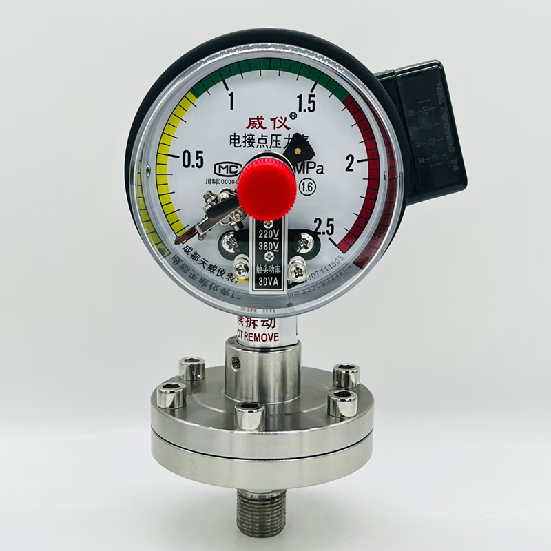 电接点隔膜压力表 YTPXC-100-ML.jpg